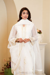 3 Piece Suit Cotton Net Suit (FR1032)